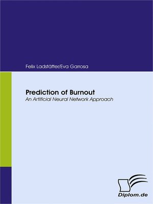 cover image of Prediction of Burnout